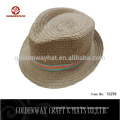 2015 Newly Design fashion cheap Paper Braid Fedora Hat